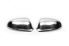 Хром накладки на зеркала Omsa Line из нержавейки для Opel Astra J 2010+ Хром зеркал Опель Астра J 2шт