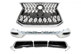 Комплект обвесов (TRD-Superior) на Lexus LX 570 2017-2020 (белый цвет)