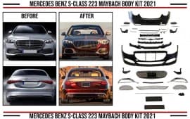 DD-T24 Комплект обвесов Maybach на Mercedes S-сlass W222 2013+