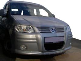 Передний бампер (накладка, под покраску) на Volkswagen Caddy 3 2004-2010