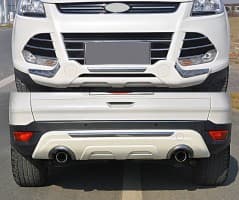 Передняя и задняя накладки на Ford Kuga 2012-2016