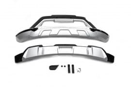 Передняя и задняя накладки V4 на Nissan Rogue 2014+