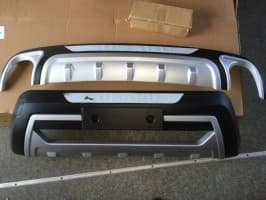 Передняя и задняя накладки на Subaru Forester 2012-2018