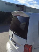 Спойлер (под покраску) на Volkswagen Caddy 4 2015-2020 DD-T24
