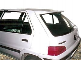 Спойлер (под покраску) на Peugeot 106 1992-2002