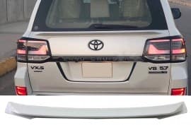 Спойлер нижний (Белый цвет) на Toyota Land Cruiser 200 2015-2019 DD-T24