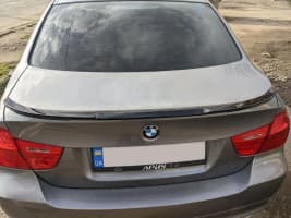 Спойлер LIP V2 (1234 Upgrade, черный) на BMW 3 серия E90/91/92/93 2005-2011 