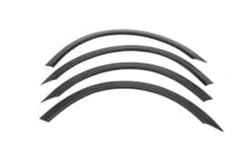 Накладки на арки (4 шт, черные) на ЗАЗ LANOS Пикап
