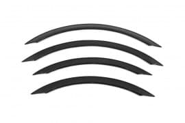 DD-T24 Накладки на арки (4 шт, черные, нерж) на Mercedes Sprinter W906 2006-2013