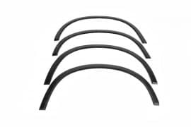 Накладки на арки (4 шт, черные, ABS-пластик) на Mitsubishi ASX 2010-2012