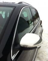 Хром накладки на зеркала Carmos из нержавейки для Volkswagen Tiguan 2007-2016 Хром зеркал Фольксваген Тигуан 2шт Carmos