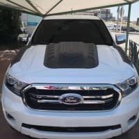 Накладка на капот V2 (ABS) на Ford Ranger 2015-2019