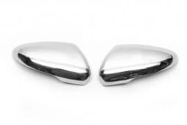 Хром накладки на зеркала Omsa Line из нержавейки для Volkswagen Golf 6 2008-2012 HB Хром зеркал Фольксваген Гольф 6 2шт
