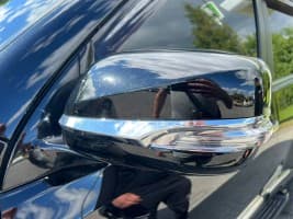 Полоски на зеркала левая/водительская сторона (1 шт, хром) на Lexus LX 450D 2012-2015
