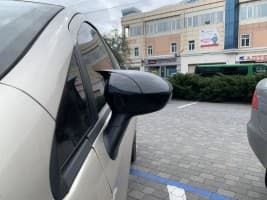 DD-T24 Накладки на зеркала BMW-style (2 шт) на Fiat Linea 2007-2018
