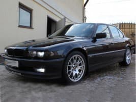 Реснички на фары Прямые для BMW 7 E38 1994-2001