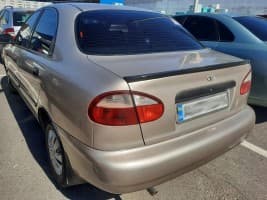 Op-car Спойлер лип на багажник для Daewoo Sens Седан