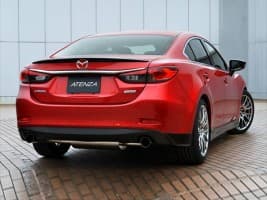 Спойлер лип на багажник для Mazda 6 2012-2018