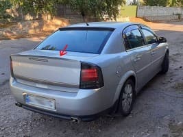Спойлер лип на багажник для Opel Vectra C 2002-2008