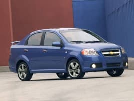 Накладки на пороги авто GM для Chevrolet Aveo T250 Sedan 2005-2011