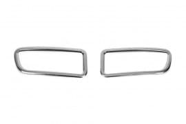 Хром накладки на задние рефлекторы Omsa Line из нержавейки для Mercedes Sprinter 2006-2013 Хром накладки Мерседес Спринтер 2шт