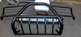 UA Кенгурятник с защитой картера и фар крашенный в черном мате для Ваз (Lada) Нива 2121/21213/21214