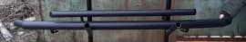 Труба одинарная D60/42 крашенная в черном мате для Nissan X-Trail T32 2014-2020 UA