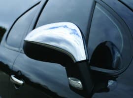Хром накладки на зеркала Omsa Line из нержавейки для Peugeot 308 2007-2013 Хром зеркал Пежо 308 2шт