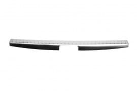 Хром накладка на задний порог Omsa Line из нержавейки для Peugeot 2008 2019+ Хром порог на Пежо 2008 Omsa