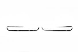Хром накладки на задние противотуманки Libao из ABS-пластика для Kia Sportage R 2010-2015 Хром накладки Киа Спортейдж 2шт азиат.