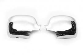 Хром накладки на зеркала Carmos из ABS-пластика для Renault Kangoo 2008-2013 Хром зеркал Рено Кенго 2шт