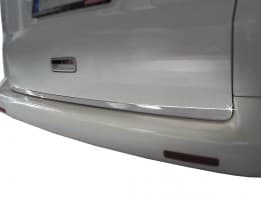 Хром накладка на кромку багажника Omsa Line из нержавейки для Volkswagen Caddy 2004-2010 Кромка багажника на Фольксваген Кадди Omsa