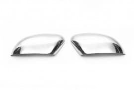 Хром накладки на зеркала Carmos из нержавейки для Ford Focus III Hb 2011-2014 Хром зеркал Форд Фокус Хэтчбек 2шт Carmos