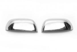 Хром накладки на зеркала Carmos из нержавейки V1 для Nissan Terrano 2014+ Хром зеркал Ниссан Террано 2шт