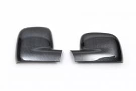 Накладки на зеркала под карбон Carmos из ABS-пластика для Volkswagen Caddy 2010-2015 Хром зеркал Фольксваген Кадди 2шт