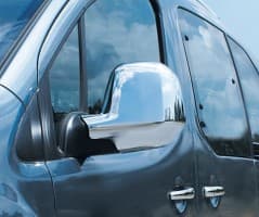 Хром накладки на зеркала Carmos из ABS-пластика для Opel Vivaro 2019+ Хром зеркал Опель Виваро 2шт