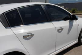 Хром молдинг нижней окантовки стекол Carmos для Chevrolet Cruze Hb 2012-2015 Хром молдинг на Шевроле Круз 6шт