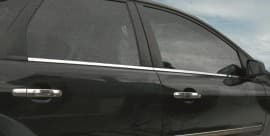 Хром молдинг нижней окантовки стекол Omsa Line для Ford C-Max 2004-2010 Хром молдинг на Форд С-Макс 4шт
