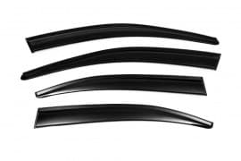 Дефлекторы окон Ветровики Sunplex Sport для Skoda Octavia A7 2013-2020 (4шт)