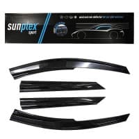 Дефлекторы окон Ветровики Sunplex Sport для Toyota Camry XV40 2006-2011 (4шт)