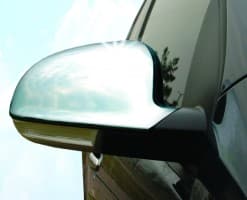 Хром накладки на зеркала Omsa Line из нержавейки WS для Volkswagen Golf 6 2008-2012 Хром зеркал Фольксваген Гольф 2шт Omsa