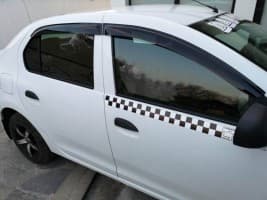 Дефлекторы окон Ветровики Niken для Dacia Sandero 2012-2020 (4шт) NIKEN