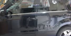 Хром молдинг нижней окантовки стекол Carmos для Suzuki Grand Vitara 2005-2014  Хром молдинг на Сузуки Гранд Витара 4шт