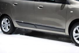 Omsa Хром молдинг дверной Omsa Line из нержавейки для Renault Lodgy 2013+ Хром молдинг на Рено Лоджи 4шт