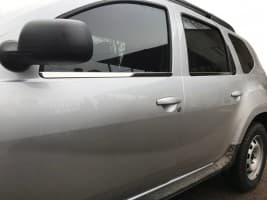 Хром молдинг нижней окантовки стекол Carmos для Dacia Duster 2008-2017 Хром молдинг на Дачия Дастер 4шт