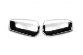 Хром накладки на зеркала Carmos из нержавейки для Renault Express 2021+ Хром зеркал Рено Экспресс 2шт Carmos