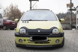 Дефлектор капота EuroCap Мухобойка на Renault Twingo 2007-2014 EuroCap
