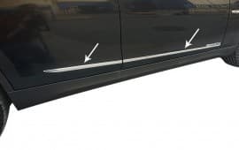 Хром молдинг дверной Omsa Line из нержавейки для BMW X1 E84 2012-2015 Хром молдинг на БМВ Х1 Е84 4шт