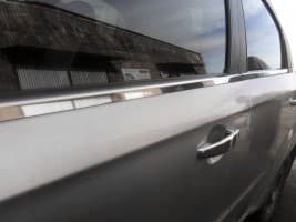 Хром молдинг нижней окантовки стекол Carmos для Chevrolet Aveo T250 Hb 2005-2011 Хром молдинг на Шевроле Авео 4шт