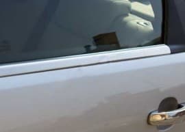 Хром молдинг нижней окантовки стекол Omsa Line для Nissan Pathfinder R51 2010-2014 Хром молдинг на Ниссан Патфайндер 4шт